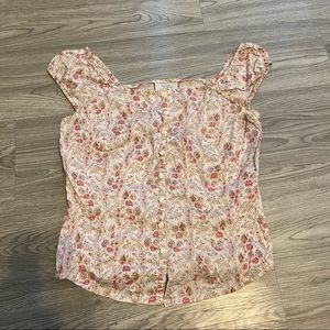 Cute floral top